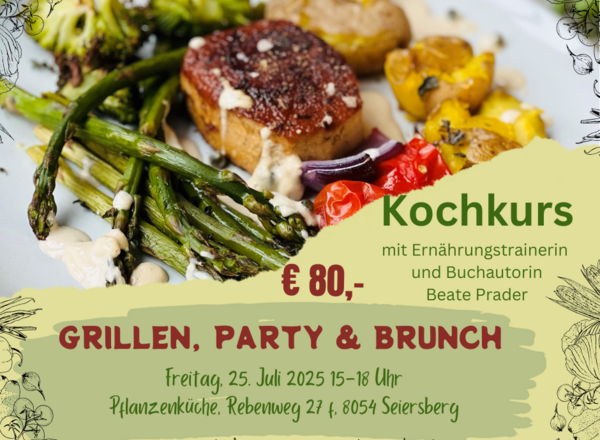 Kochkurs Grillen, Party & Brunch