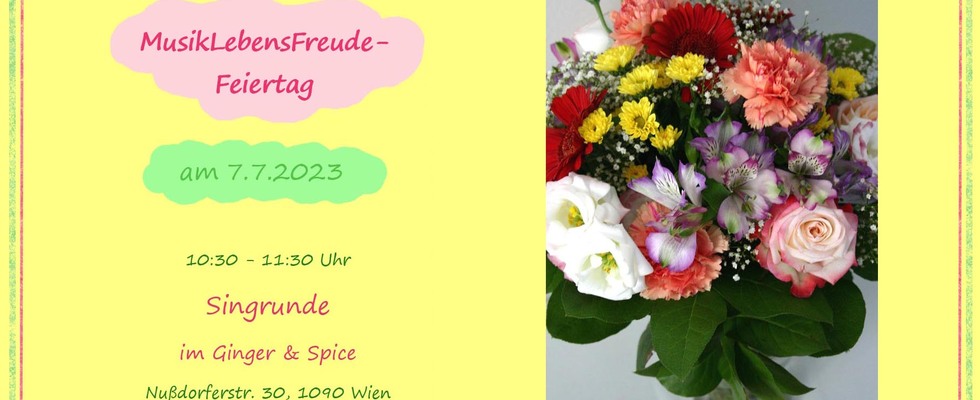 MusikLebensFreude-Feiertags Singrunde