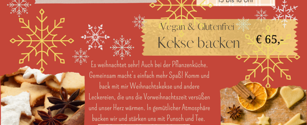 Weihnachtliches Kekse Backen