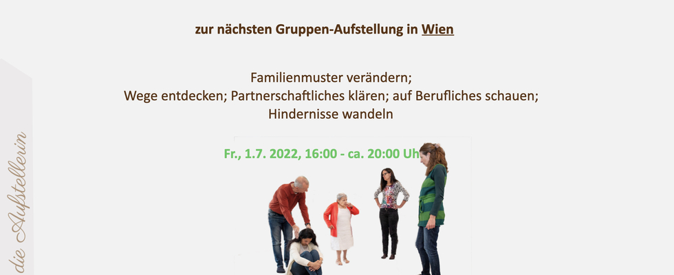 Aufstellungen