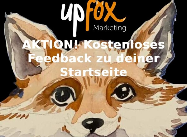 Jetzt kostenloses Feedback zu deiner Startseite
