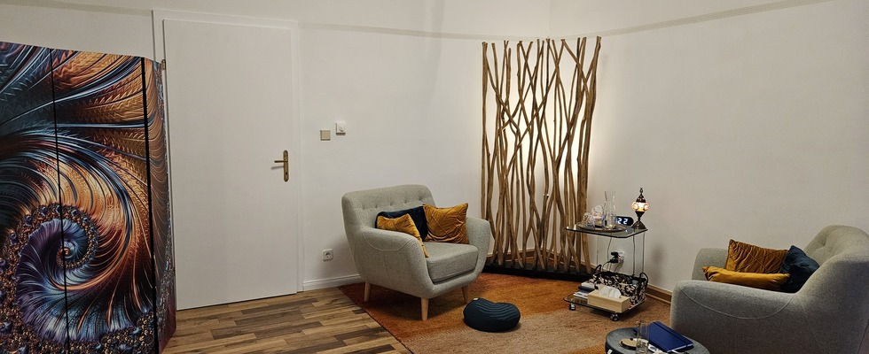 Praxisraum 22m² für - Coaching, Beratung, Therapie, Körperarbeit, Energetik