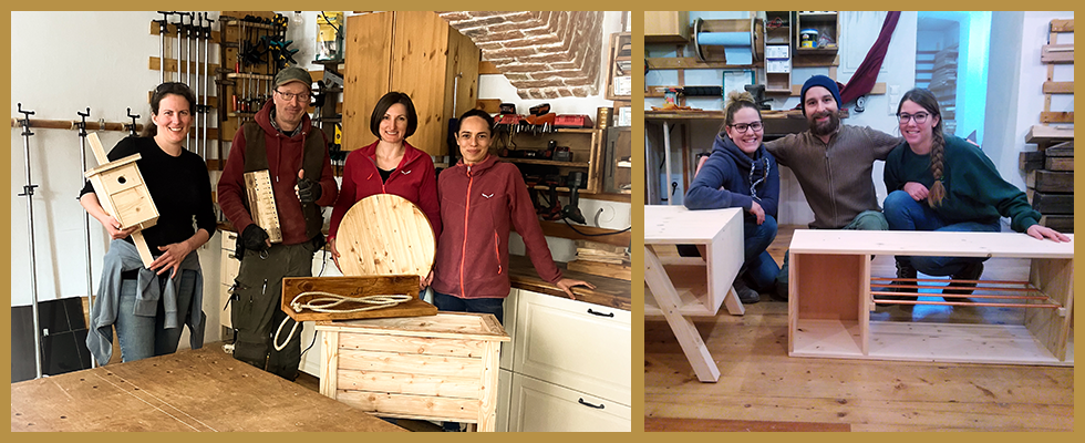 WORKSHOP Holzwerken – Basics