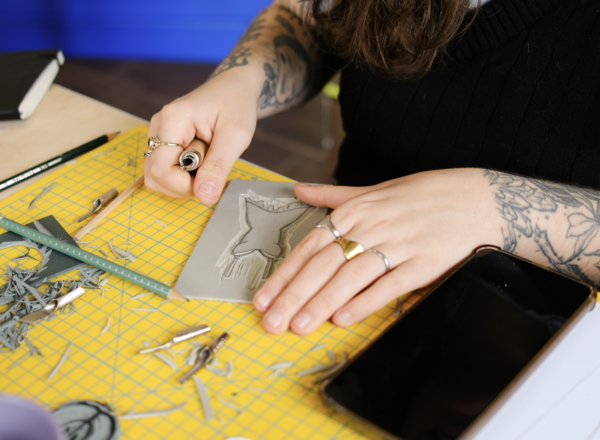 Linoldruck Workshop