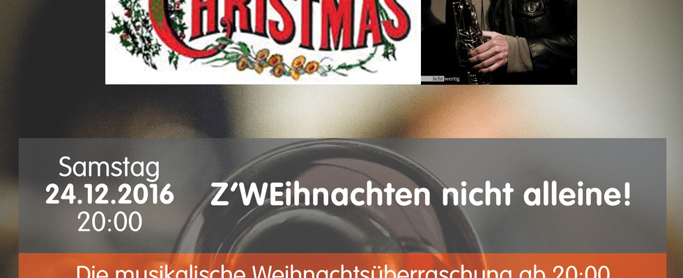 Z'WEihnachten nicht alleine!