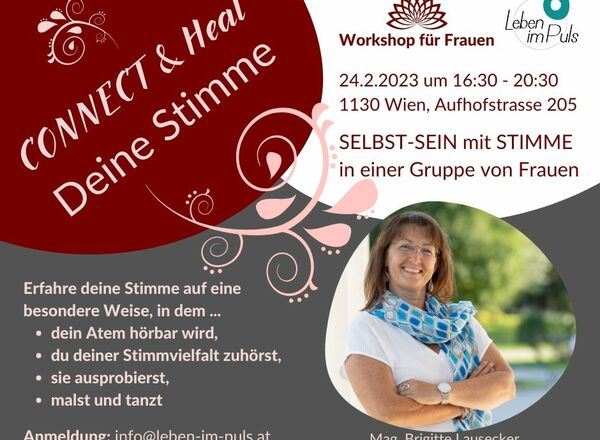 FRAUEN-WORKSHOP - Deine Stimme, dein Atem - hören und gehört