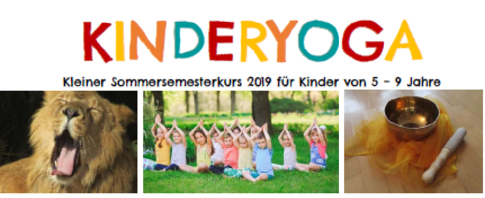 Kinderyoga im Bewegungsraum in der Schulgasse 63