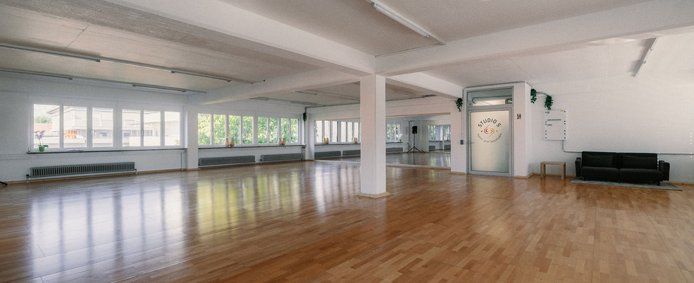 Ankommen, Bewegen, Wohlfühlen - dein Raum im Studio S