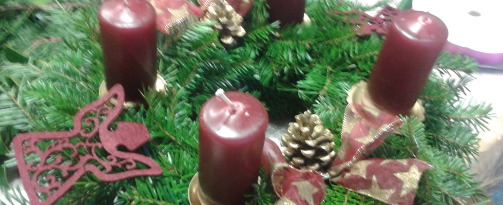 Adventkranzbinden