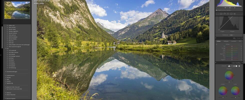 Online Fotokurs  | Adobe Lightroom Teil 3 - Bildbearbeitung und Cloud Funktionen