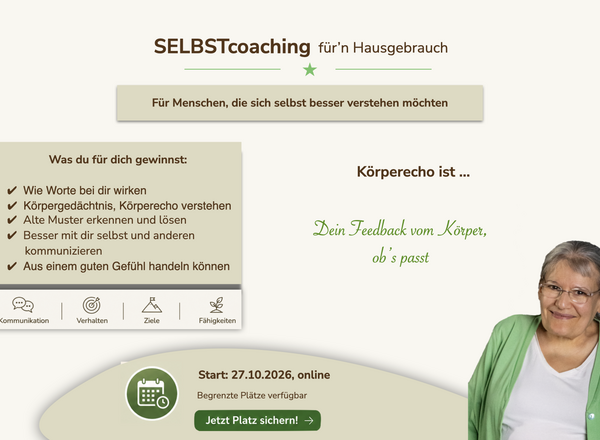 SELBSTcoaching für'n Hausgebrauch