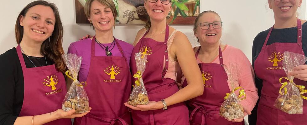 Ayurvedische Kekse backen
