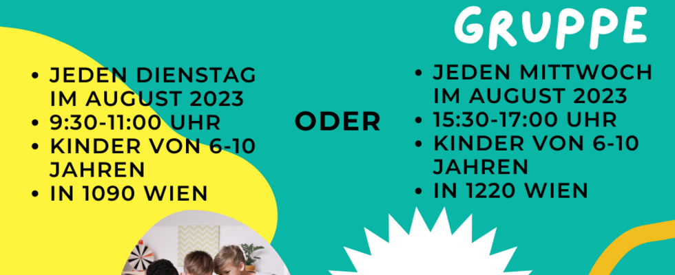 Kinder Mentaltraining Sommer Gruppe 1220 Wien