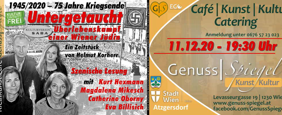 75 Jahre Kriegsende - Untergetaucht