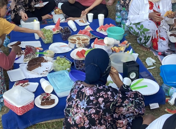 Diversoviel Picknick auf der Jesuitenwiese