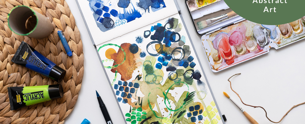 Workshop: Abstract Mixed Media Art für Anfänger*innen