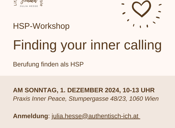 Finding your inner calling - Berufung finden als HSP