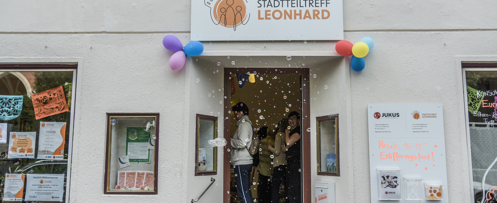 Kaffeetreff im Stadtteiltreff Leonhard