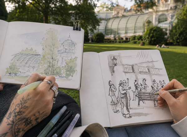 Urban Sketching 'Park Edition' Workshop by artsip
