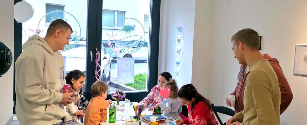 Offenes Atelier Familienzeit - 2 Erwachsene + 2 Kinder - € 60,- je Termin