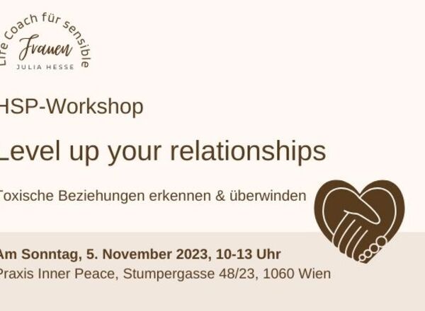 HSP-Workshop "Toxische Beziehungen überwinden"