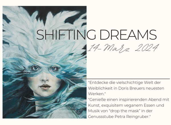 "shifting dreams "Einzigartige Verbindung von Kunst und Kulinarik in Hellmonsödt