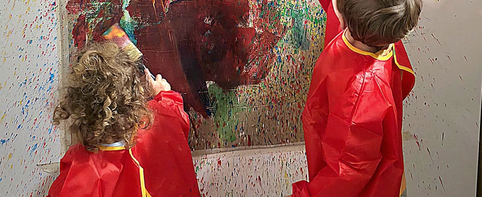 Offenes Kinderatelier bis inkl. 11 Jahre inkl. 1 Begleitperson - € 30,- pro Termin