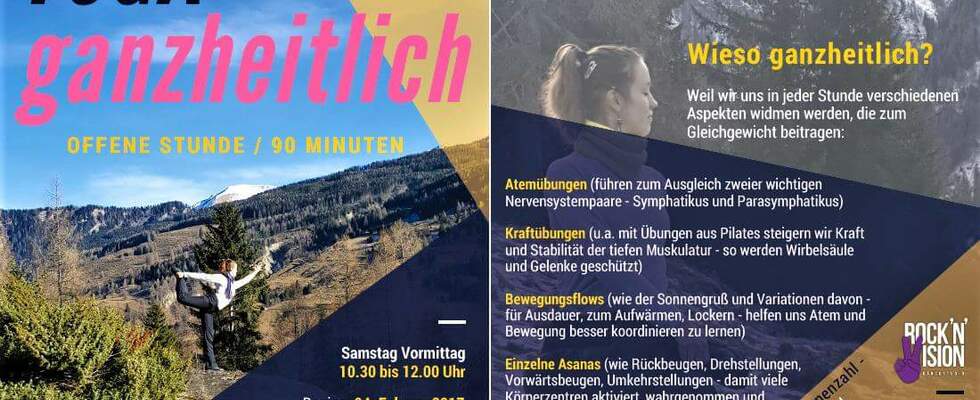 Ganzheitliche  Yogastunde 