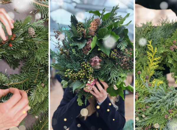 ADVENTKRANZ BINDEN – Unser kreativer Workshop in der Vorweihnachtszeit