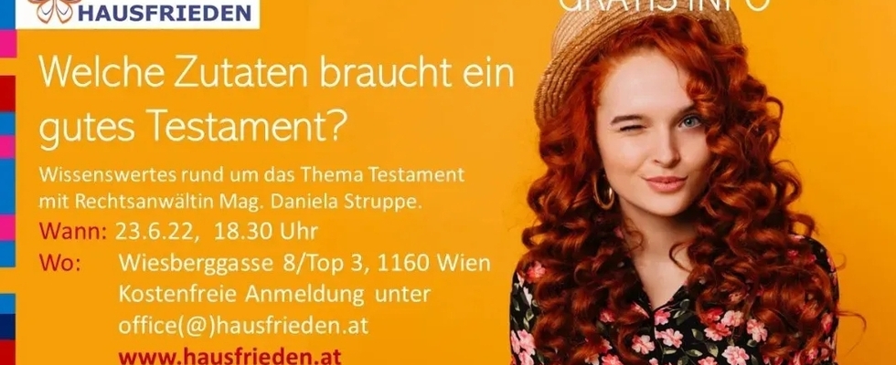 Welche Zutaten braucht  ein gutes Testament 
