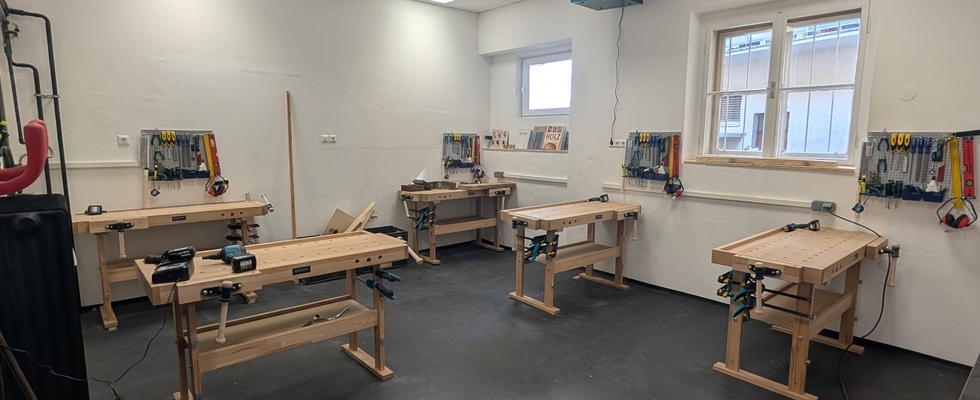 Vermietung von Holz-Werkräumen + Holzlaser 