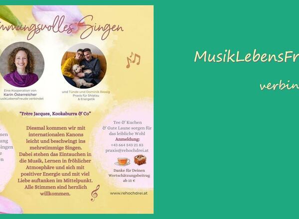 Stimmungsvolles Singen: Internationale Kanons