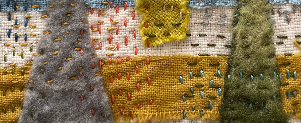 Stickworkshop Abstraktes Sticken - Flächen und Textur