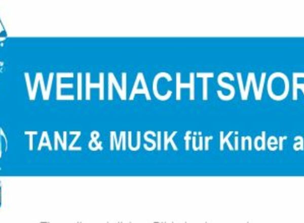 Weihnachtsworkshop Tanz und Musik für Kinder ab 4 Jahren
