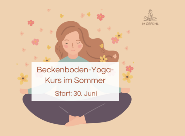 Kurs Beckenboden-Yoga im Sommer