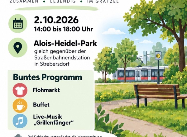 Grätzelfest in Strebersdorf