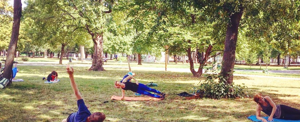 Outdoortraining im Auer-Welsbachpark