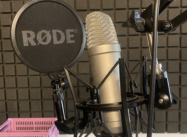 Podcaststudio zu vermieten