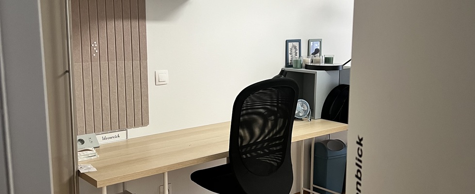 Büroraum für 2 in zentraler Lage inkl. Garten