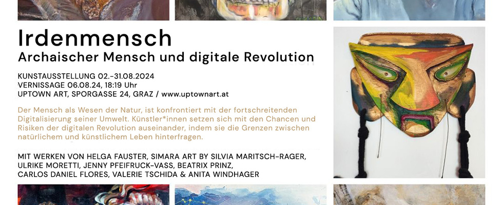 Vernissage "Irdenmensch-Archaischer Mensch und digitale Revolution"