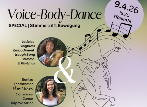 VOICE-BODY-DANCE Improvisations-Workshop