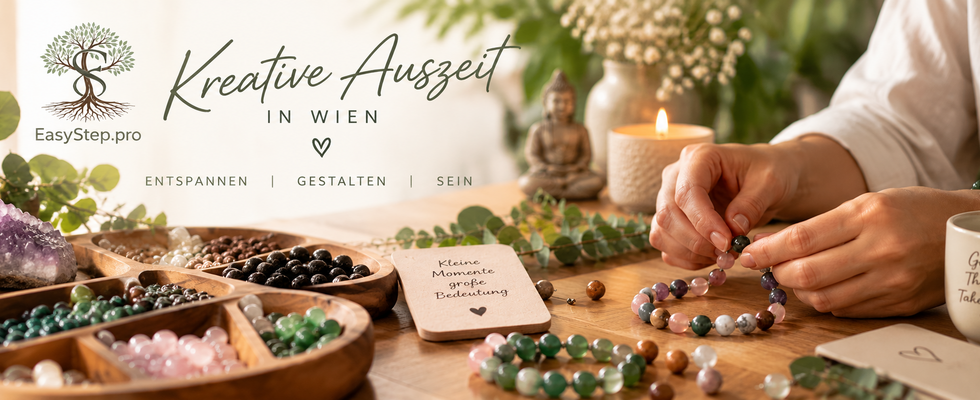 Workshop "Armband mit Bedeutung" gestalten in Wien
