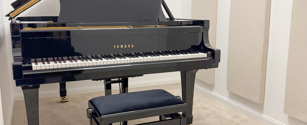 KlavierLoft Proberaum mit Yamaha C3 Flügel 