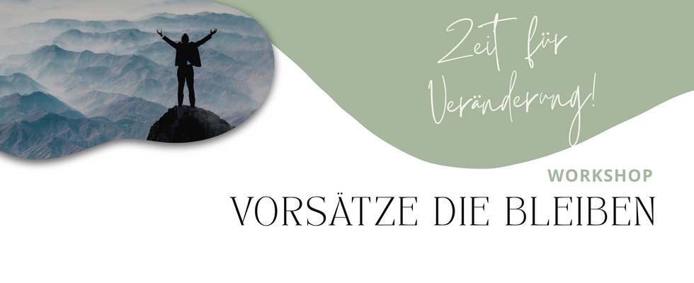 Workshop "Vorsätze die bleiben"