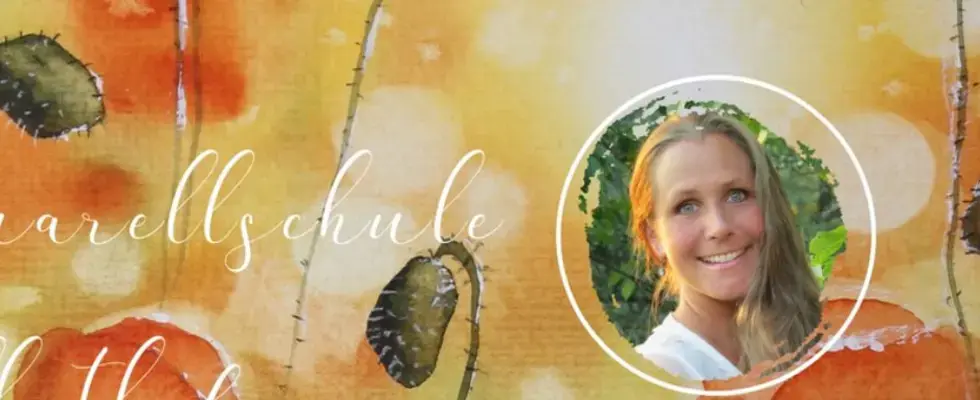 Aquarellieren mit Kerstin-Frühlingsbild