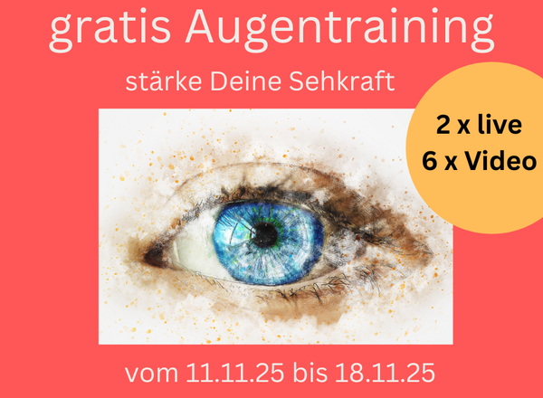 gratis AUGENWOCHE online - Stärke deine Sehkraft
