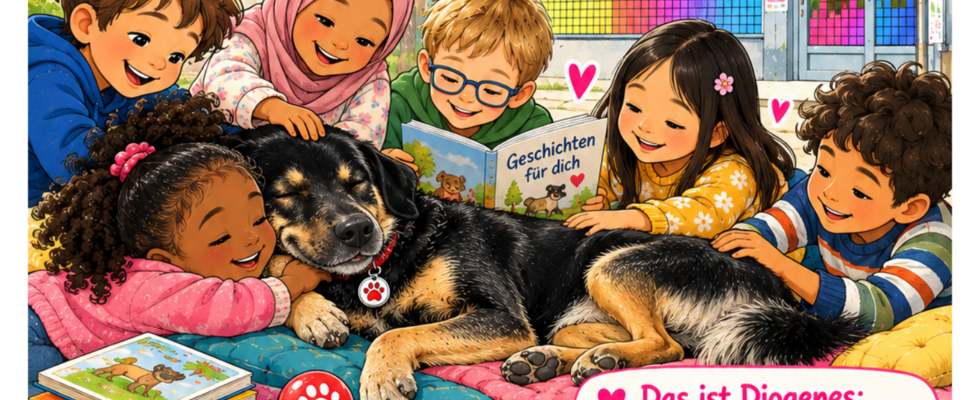 Vorlesenachmittage mit Therapiehund