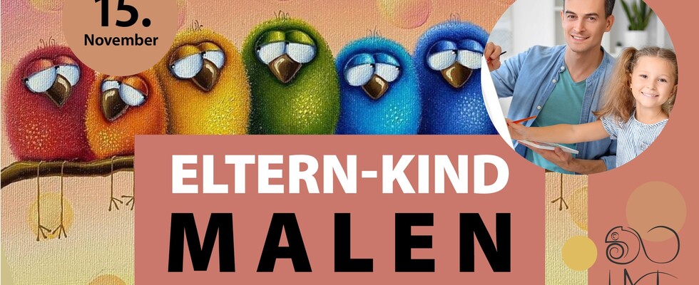 Eltern-Kind Malen – Vögel – 15. November
