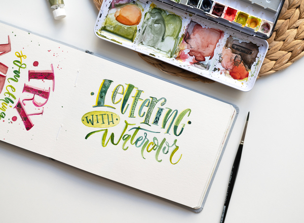 Workshop: Watercolor Lettering für Anfänger*innen