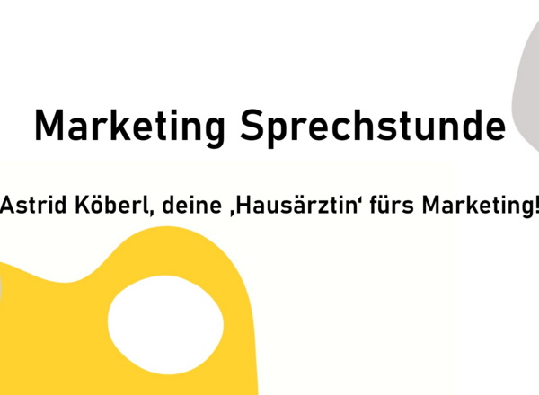Marketing Sprechstunde